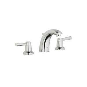 Grohe 20121 Starlight Chrome Arden, Widespread Lavatory Faucet with No 