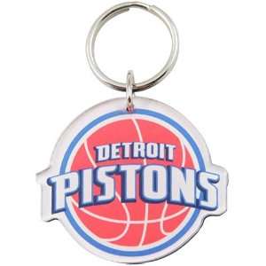   Detroit Pistons Team Logo High Definition Keychain