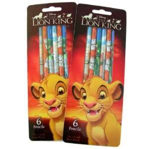    Disney Lion King Pencils   12pcs Pencils pack Toys & Games