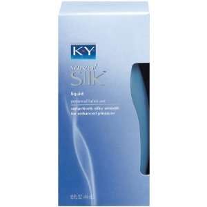  K Y Sensual Silk Personal Lubricant Liquid 1.5 oz 