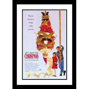   Want For Christmas 32x45 Framed and Double Matted Movie Poster   A