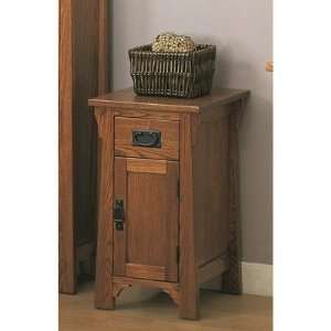  Anthony California Accent Table in Dark Oak W5315 