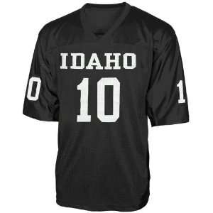  NCAA Idaho Vandals #10 Black Replica Football Jersey 