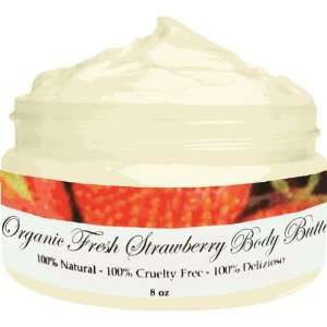  Strawberry Organic Body Butter Beauty