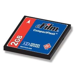  Delkin Devices 2GB eFilm CompactFlash Card Electronics