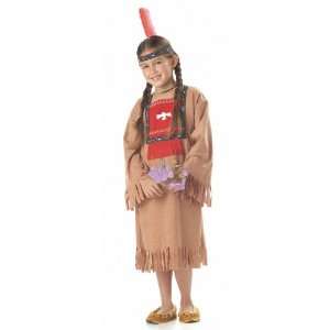  Childs Running Brook Indian Costume Size Medium (8 10 