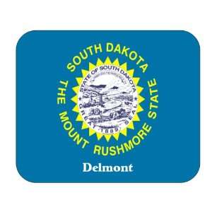  US State Flag   Delmont, South Dakota (SD) Mouse Pad 
