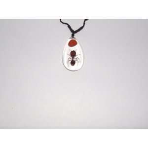  Clear Real Insect necklace   Ant (SD0766) 