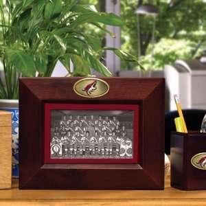  Phoenix Coyotes Brown Landscape Picture Frame Everything 