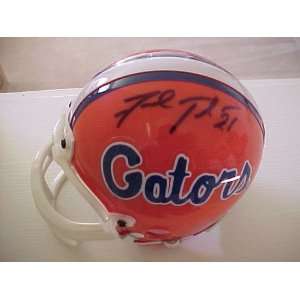Fred Taylor autographed Florida or Jaguars mini helmet (TeamJaguars)