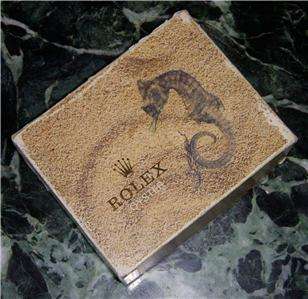 Vintage Rolex Seahorse Box & case   5513 1680 1675 1665  