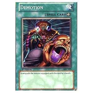    YuGiOh Magicians Force Demotion MFC 029 Common [Toy] Toys & Games