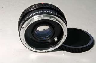 Canon FD fit Rokinon 2X teleconverter lens  
