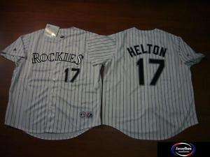 Rockies TODD HELTON SEWN Baseball Jersey ANY SIZE  
