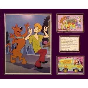 Scooby Doo Cartoon Picture Plaque Unframed 