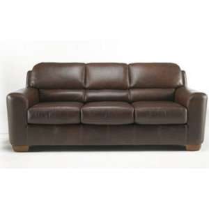  Barron   Contemporary Brown Leather Sofa Barron 