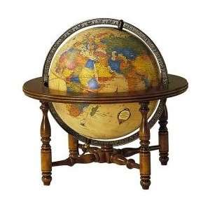  DePauw Illuminated Antique Oceans Globe   12 Dia. Office 