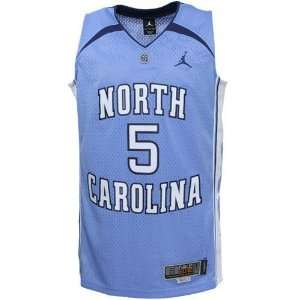  Nike Elite North Carolina Tar Heels (UNC) #5 Carolina Blue 
