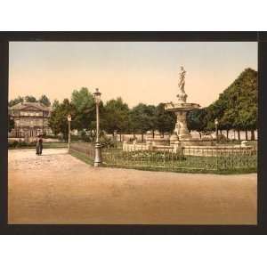   Photochrom Reprint of The castle place, Bayeux, France