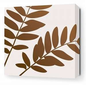  Inhabit Leaf Canvas