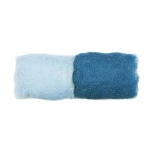  Feltworks Roving .25 Ounces Pastel Blue/Blueberry 