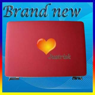 New Dell Inspiron 1525 1526 RED Lcd Top Cover & Hinges  