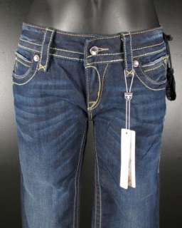 Womens ROCK REVIVAL Boot Cut Jeans JAMIE B3 with HUGE CRYSTALS  