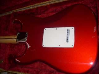   2012 AMERICAN SPECIAL CANDY APPLE RED W/DELUXE TWEED HCASE  