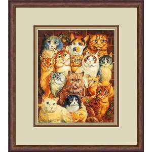  Cats I by Judy Rossouw   Framed Artwork