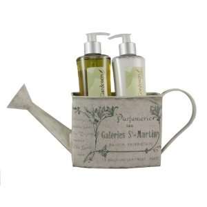   Gardeners Provencal Watering Can Gift Set with Hand Wash and Lotion