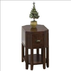   Table Jofran Miniatures 8 Leg Chairside Table in Rosiers Cherry Finish