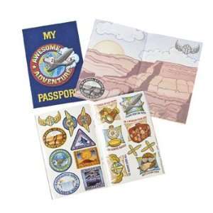  Awesome Adventure Passport Sticker Books   Teacher 