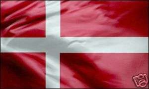 DENMARK FLAG 3X5 DANISH BANNER MADE IN USA  