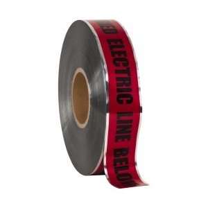   NuLine 2x1000 Electric Red Underground Detect Tape