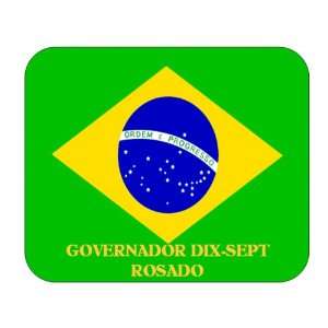    Brazil, Governador Dix Sept Rosado Mouse Pad 