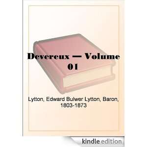 Devereux   Volume 01 Baron Edward Bulwer Lytton Lytton  