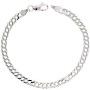 Sterling Silver Italian Rombo Double Link Necklace Chain Nickel Free 