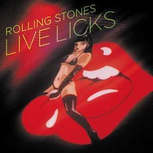  THE ROLLING STONES LIVE LICKS SQUARE BUTTON