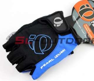 NEW BMX Cycling Bike Bicycle Half Finger Gloves BLUE  