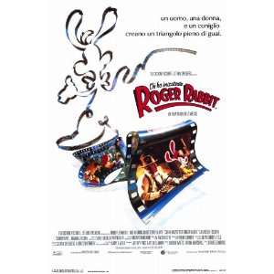 Who Framed Roger Rabbit Movie Poster (11 x 17 Inches 