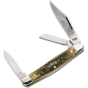 Boker USA Stockman Md. Stag Handle Cinch Series 2 Blade Pocket Knife 