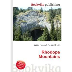  Rhodope Mountains Ronald Cohn Jesse Russell Books
