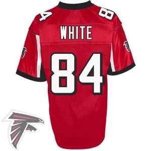  Falcons #84 Roddy White Jersey Red Authentic Nfl Football Jersey 