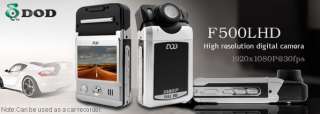 DOD F500LHD FULL HD 1920*1080P Car camcorder Taiwan+8G  