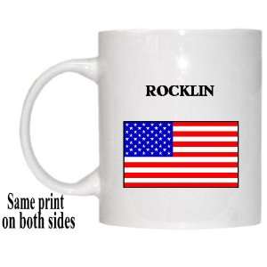  US Flag   Rocklin, California (CA) Mug 