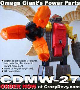   SUPREME GIANTS PARTS CDMW 27 UPGRADED CLAW CRAZY DEVY IN US  