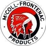 Vintage McColl Frontenac sticker decal sign 3 dia.  