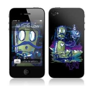   Skins MS ATL20133 iPhone 4  All Time Low  Robot Skin Electronics