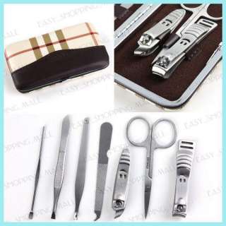 in 1 Nail Care Clipper Pedicure Manicure Complete Travel Grooming 