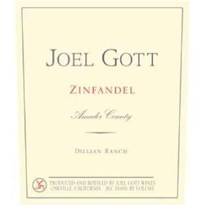  2007 Joel Gott Dillan Ranch Zinfandel 750ml Grocery 